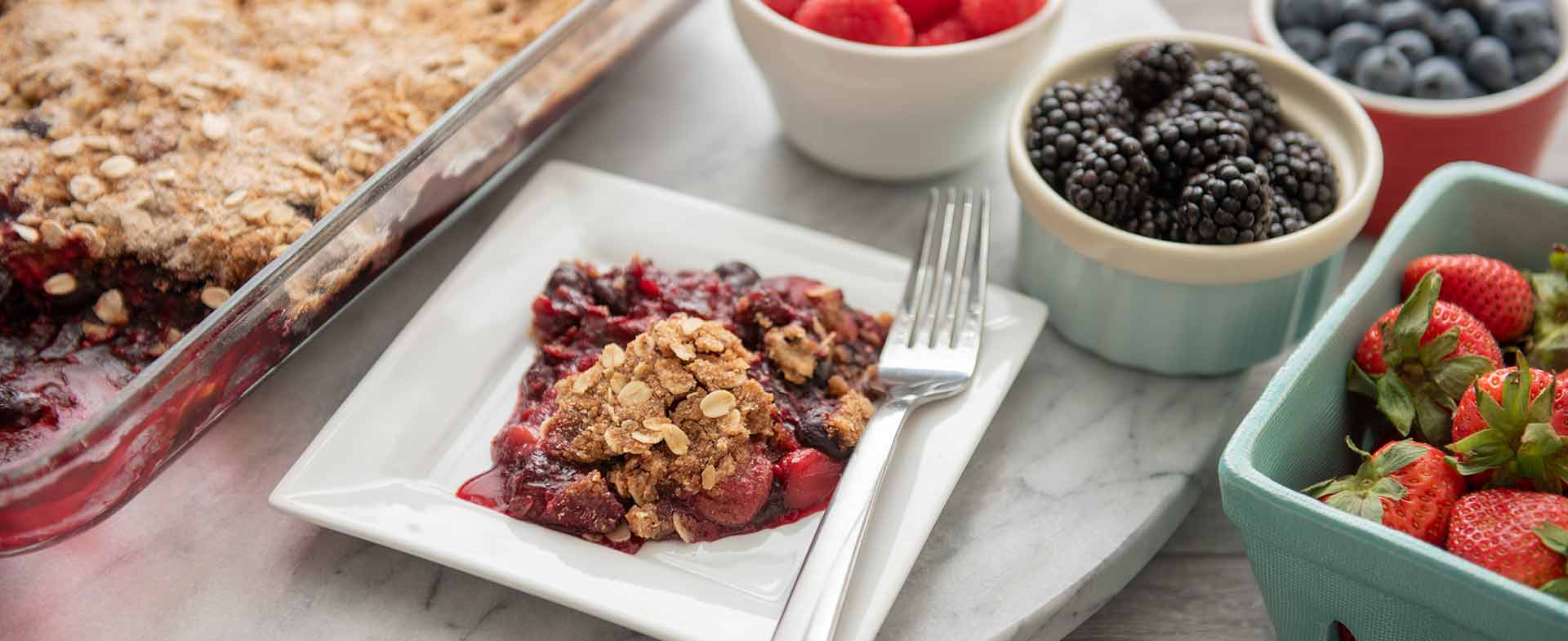 very berry crisp