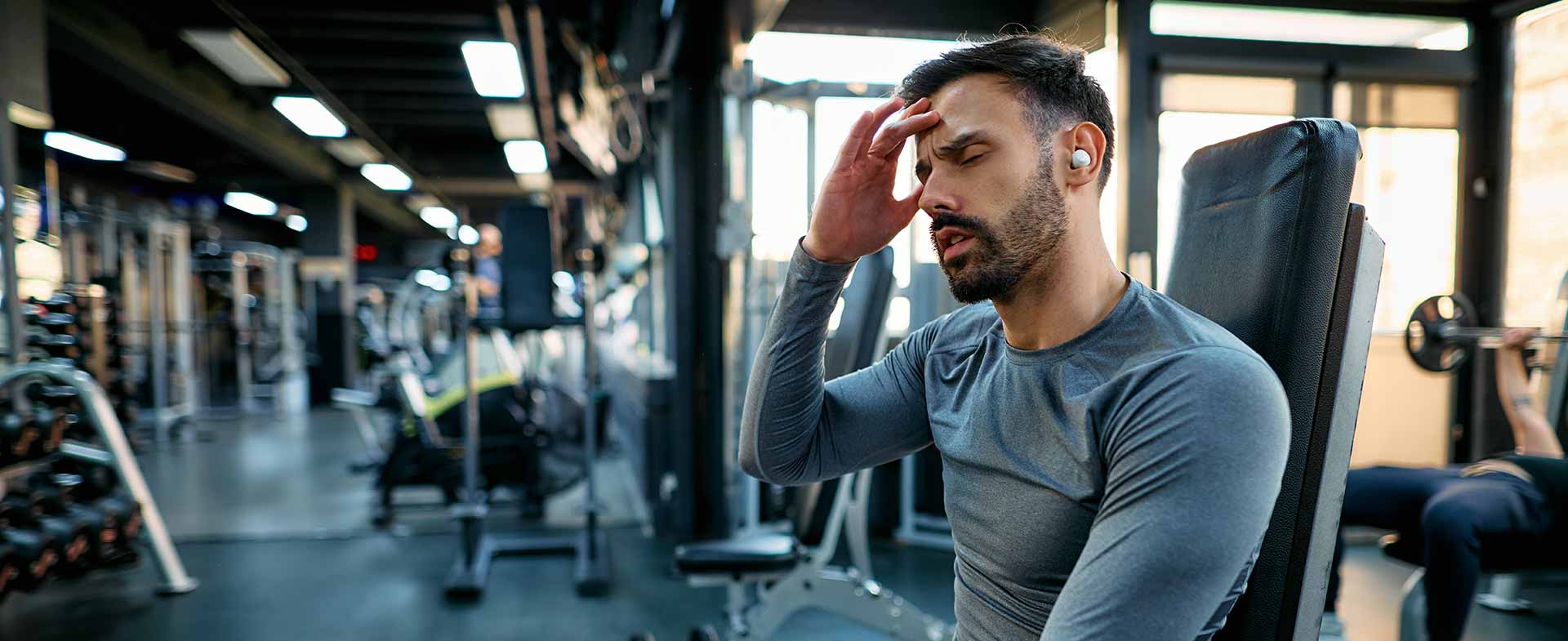 exercise induced headaches