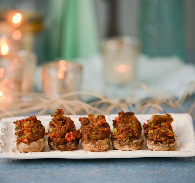 stuffed mushrooms