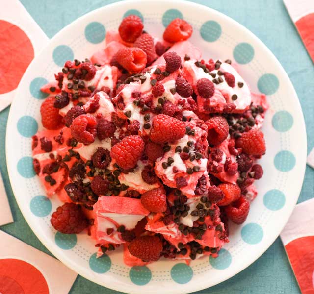 VIDEO RaspberryChocolate Yogurt Bark Recipe Henry Ford Health