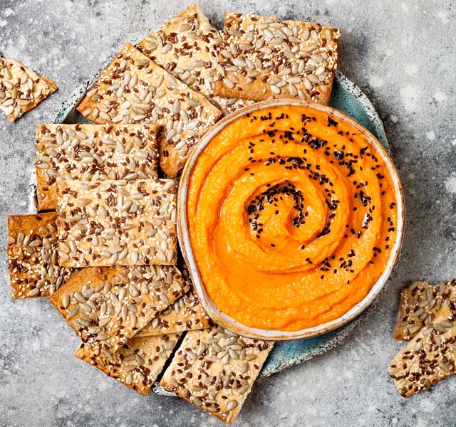 carrot hummus