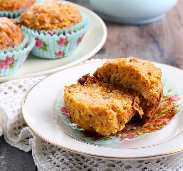 Heart Smart Carrot Raisin Muffins