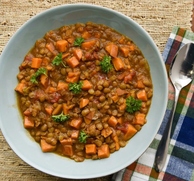 instant pot lentil stew 2