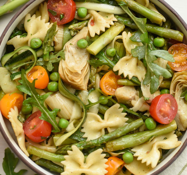 spring veggie pasta salad
