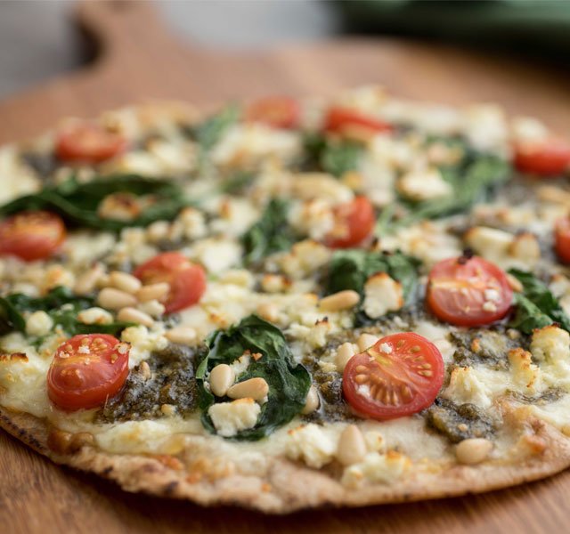 homemade pizza