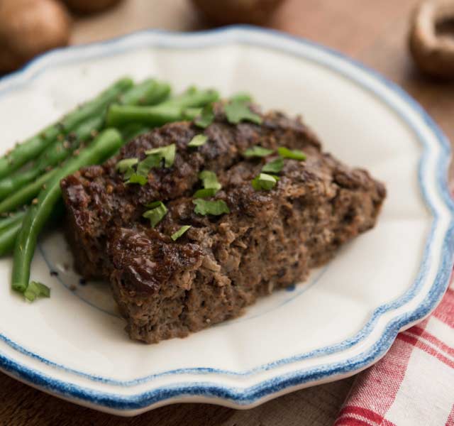 mushroom meatloaf