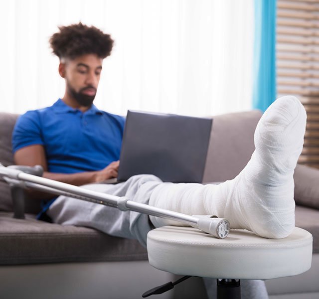 recovering athlete