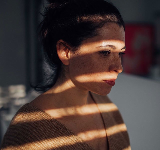 serious woman