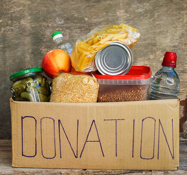 food donation box