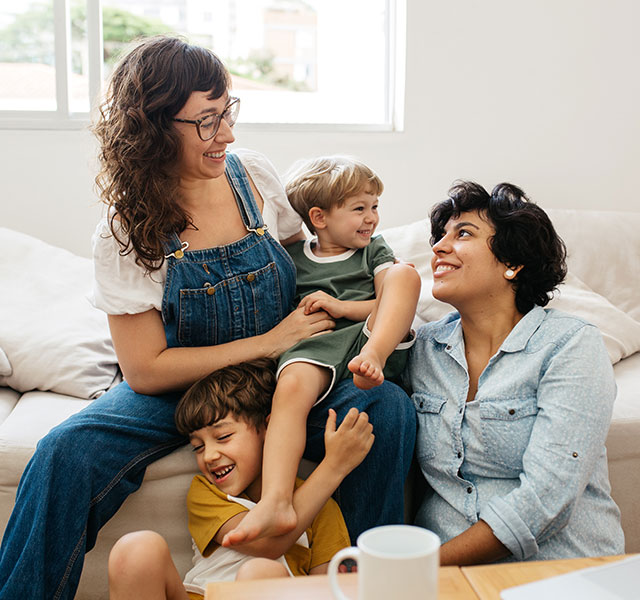 family with kids