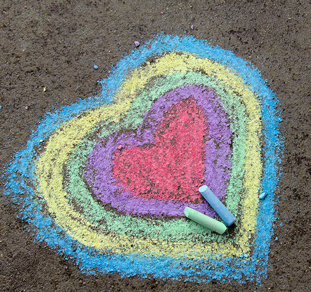 chalk heart