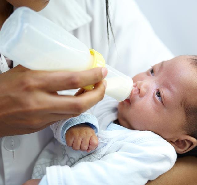 baby with cleft palate