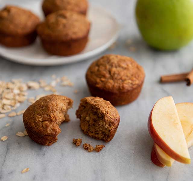 Cinnamon Applesauce Muffins Recipe