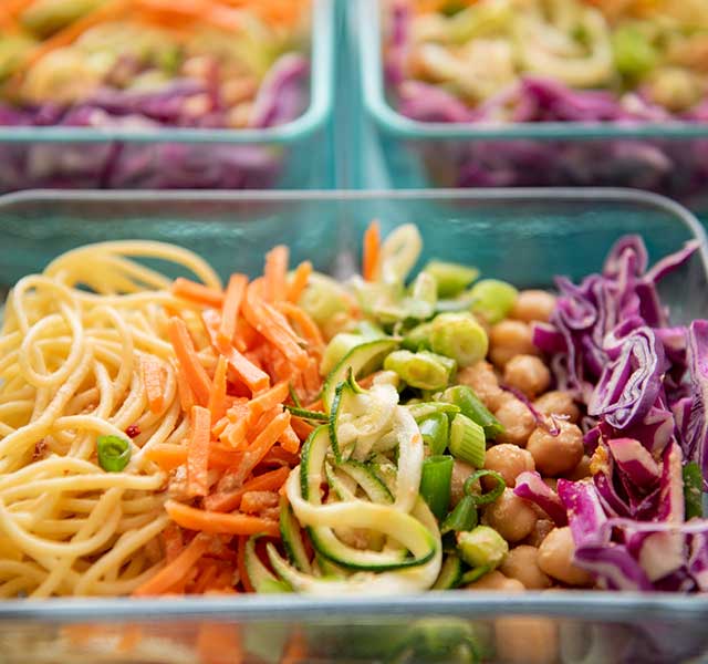 Make-Ahead Asian Noodle Bowls Recipe & Video