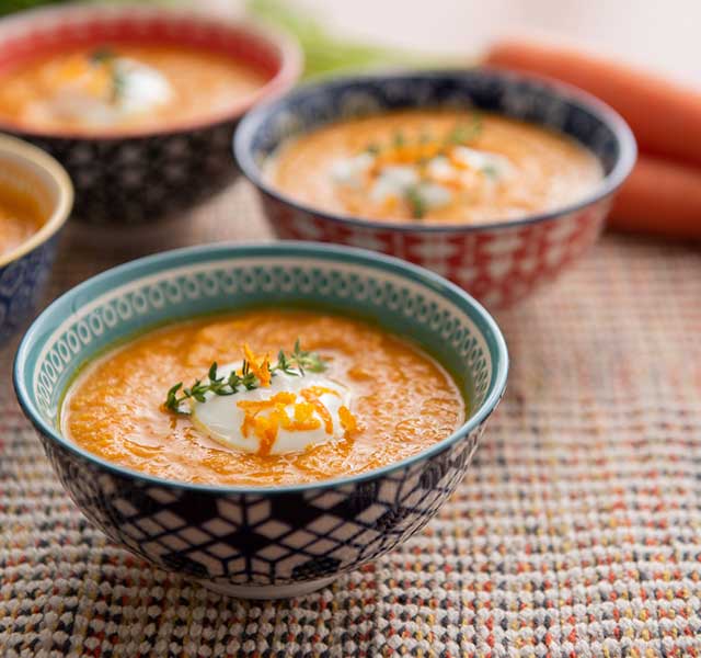 carrot ginger soup recipe