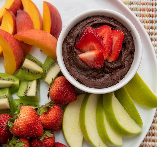 chocolate hummus dip