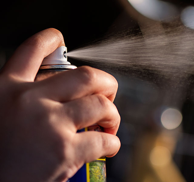 compressed air