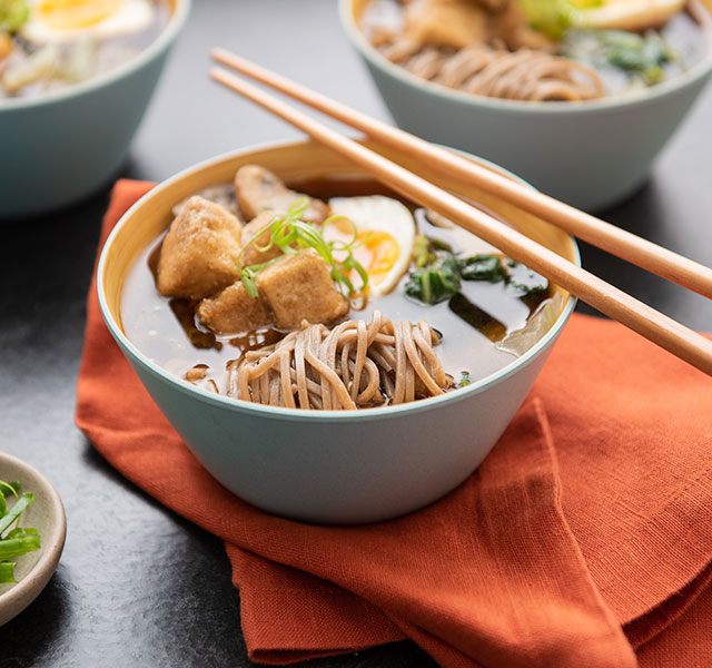 soba noodle soup