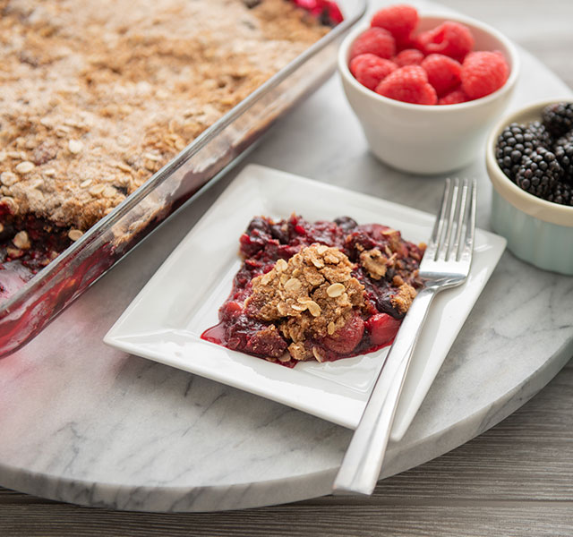 very berry crisp
