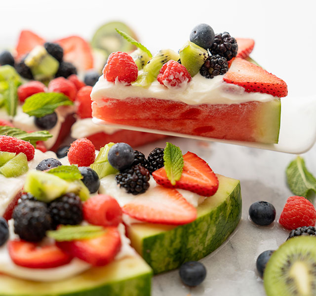 watermelon pizza