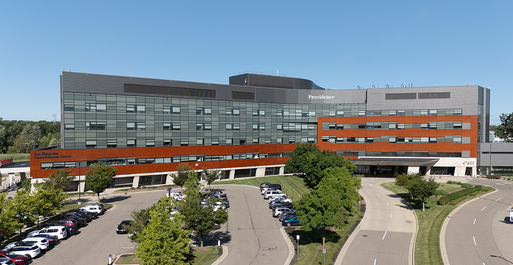 Henry Ford Providence Novi Hospital exterior view