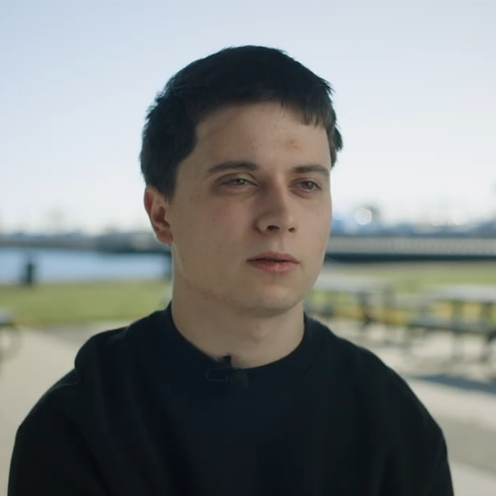 Eddie talking about his stroke recovery