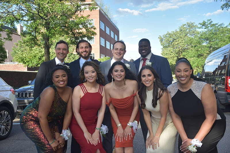 Group picture of residents class 2024 graduation