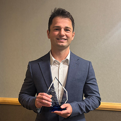 QI Award recipient Dr. Costa