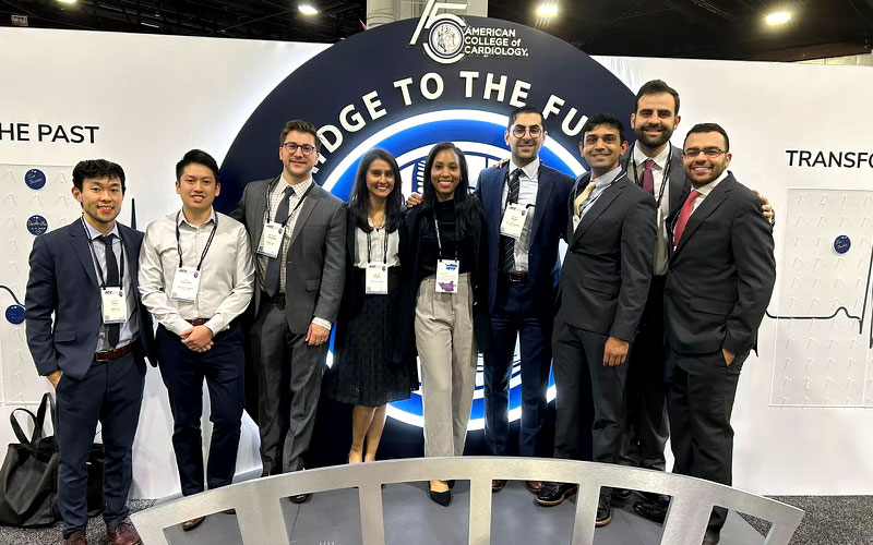 Fellows at American College of Cardiology conference