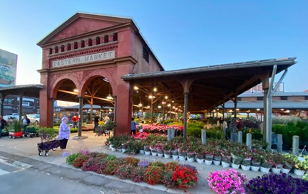 Exterior view of one the sheds at Eastern Market