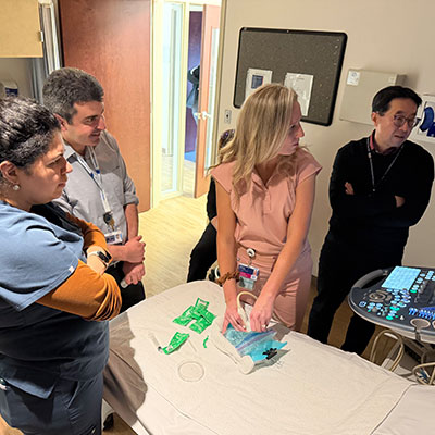MFM team in a hospital setting