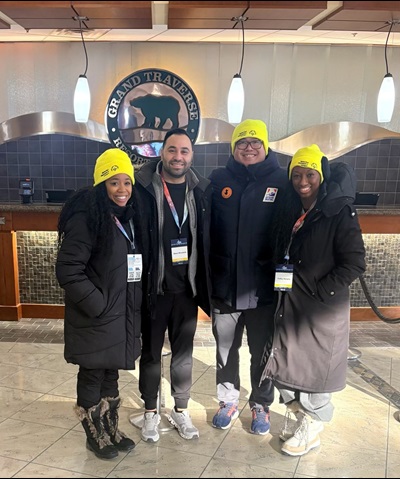 Primary Care Sports Medicine residents at event.