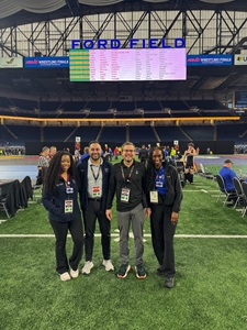 Primary Care Sports Medicine residents at Ford Field