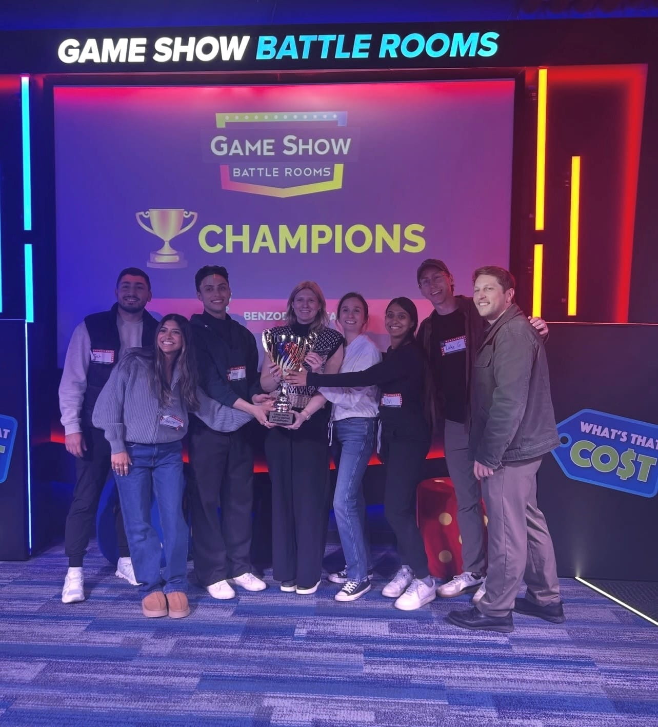 Wellness game show battle room winners