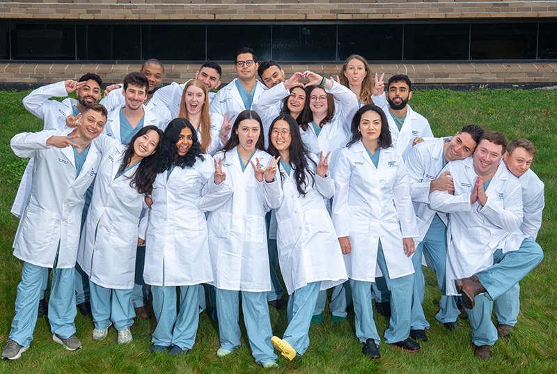 Group photo of 2026 residents