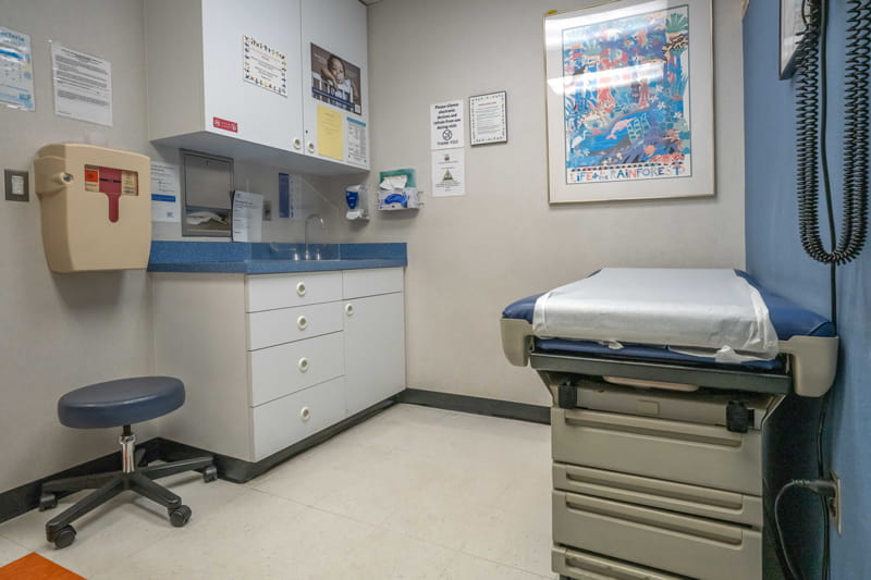Pediatric ambulatory clinic room at Henry Ford St. John Hospital
