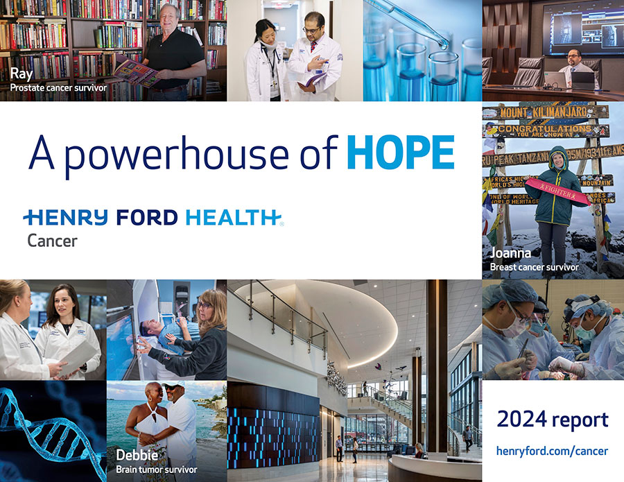 Cancer Annual Report 2024 cover