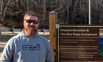 HIPEC cancer patient George hiking