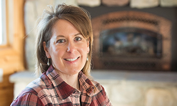 Eye Care ENT Patient Natalie Zoccola with her dog