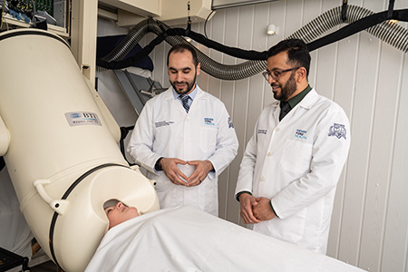 Magnetoencephalography MEG scan