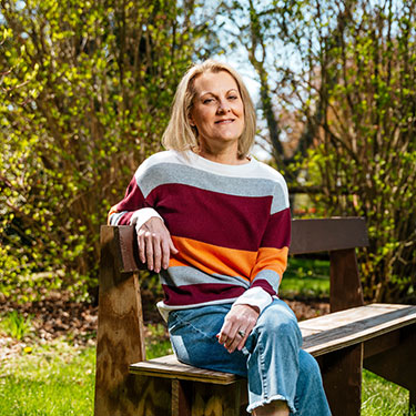 Transplant patient Kathy