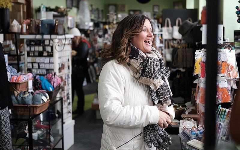 liz gresley laughing