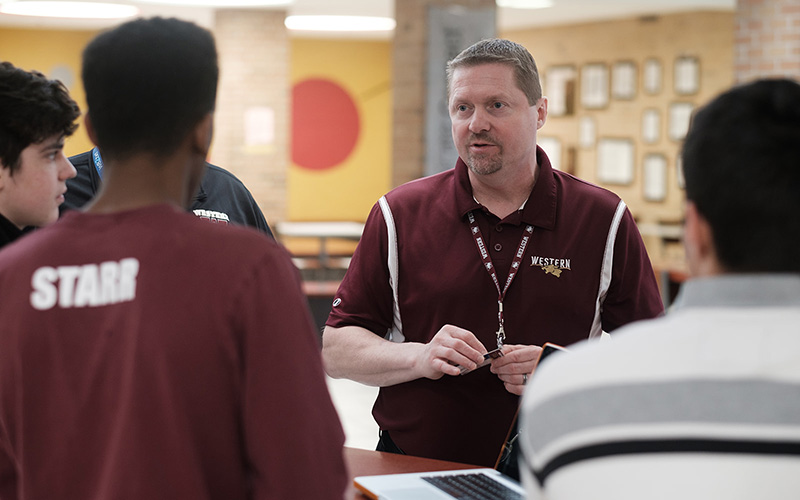 Double bypass heart surgery patient Mike Smajda talks with students Double bypass heart surgery patient Mike Smajda talks with students