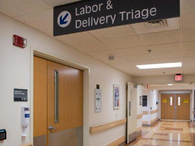 Five-bed Triage Area triage hall entrance