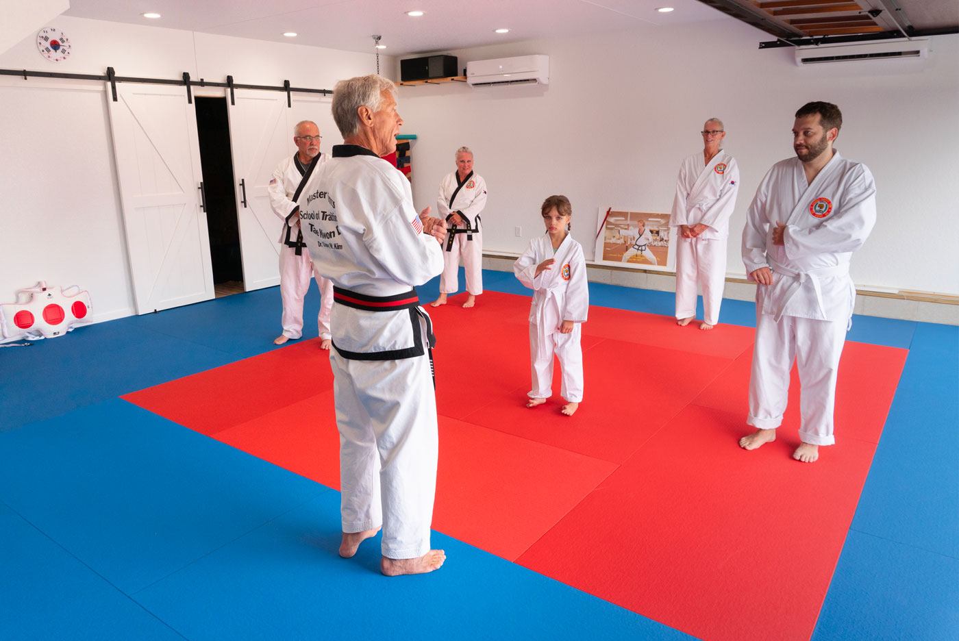 Charles Confar: Teaching tae kwon do