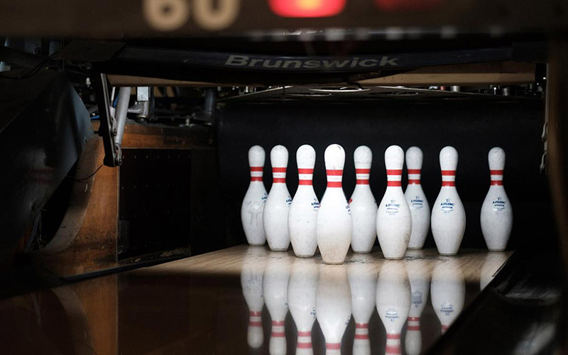 Lailah Maull bowling pins