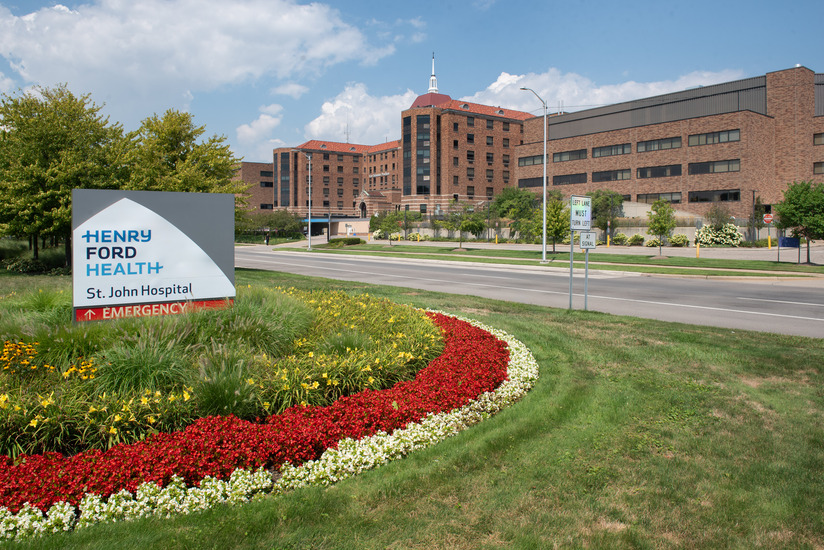 Exterior view of Henry Ford St. John Hospital