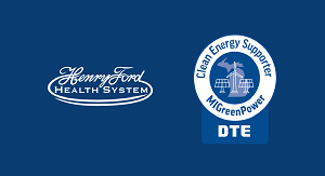 Henry Ford and MI Green Power logos