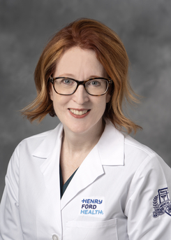 Henry Ford advanced heart failure and transplant cardiologist. Jennifer Cowger, MD, MS, FACC